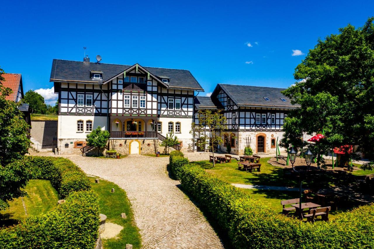 Ferienhof Domaene Groschwitz Rudolstadt Exterior foto